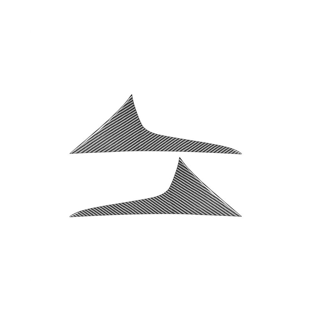 Carbon Fiber for  Mustang Mach-E 2021-2024 Car Window Rear Side Cover Trim Sticker Accessories-image-OPC-PVM7JS2-NEW