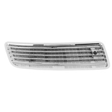 Capa de VentilaçãO de Ar da Grade Superior do Capô Dianteiro Direito para W221 W251 2007-2013 A2218800205 Bonnet Grill Chrome Trim