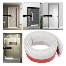 Door Draft Excluder Strip, Draft Excluder for Doors, Self Adhesive Soundproof Door Seal Weather Proof Door Seal Strip