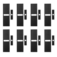 8 Pièces Protection Anti-Poussière pour Panneau Changement Vitesse, Bande Garniture pour Panneau Levier Vitesse pour Pajero V93 V80 V87 V97