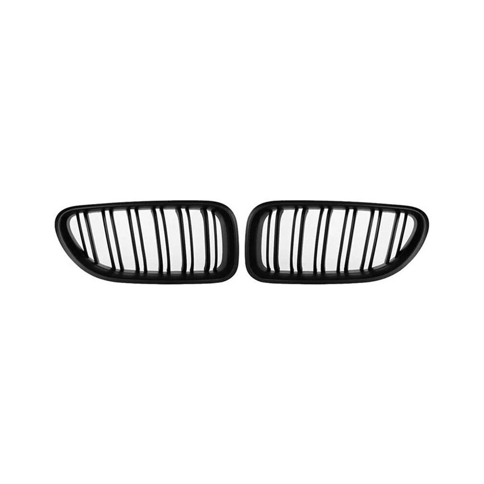 Car Front Kidney Double Grille Sport Grill Replacement For F06 F12 F13 M6 650I 640I 2012-2018 Glossy Black 4712819616797