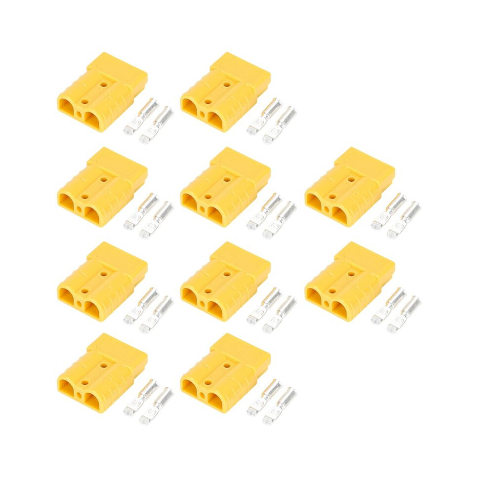 50A High Current Connector For Electric Vehicle Batteries, Ups, Solar Cables, New Plugs Yellow 6033075607878