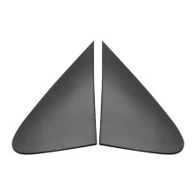 1Pair Front Pillar Triangle Plate for 08-13 60118-12010 60117-12010 Door View Mirror Corner Trim Cover