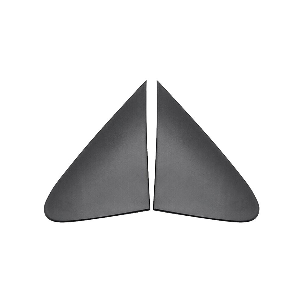 1Pair Front Pillar Triangle Plate For 08-13 60118-12010 60117-12010 Door View Mirror Corner Trim Cover 6034021342331