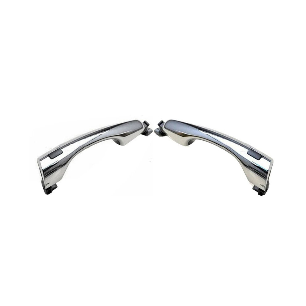 1Pair Front Door Inductive Chrome Handle Have Button 82651-C5710 82661-C5710 For Sorento 2015-2018 Outer Pull Handle 6031269054972