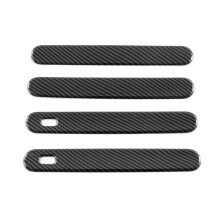 Car Exterior Door Handle Cover Cap Trim for UNIV -V 2023 2024 Accessories - Carbon Fiber