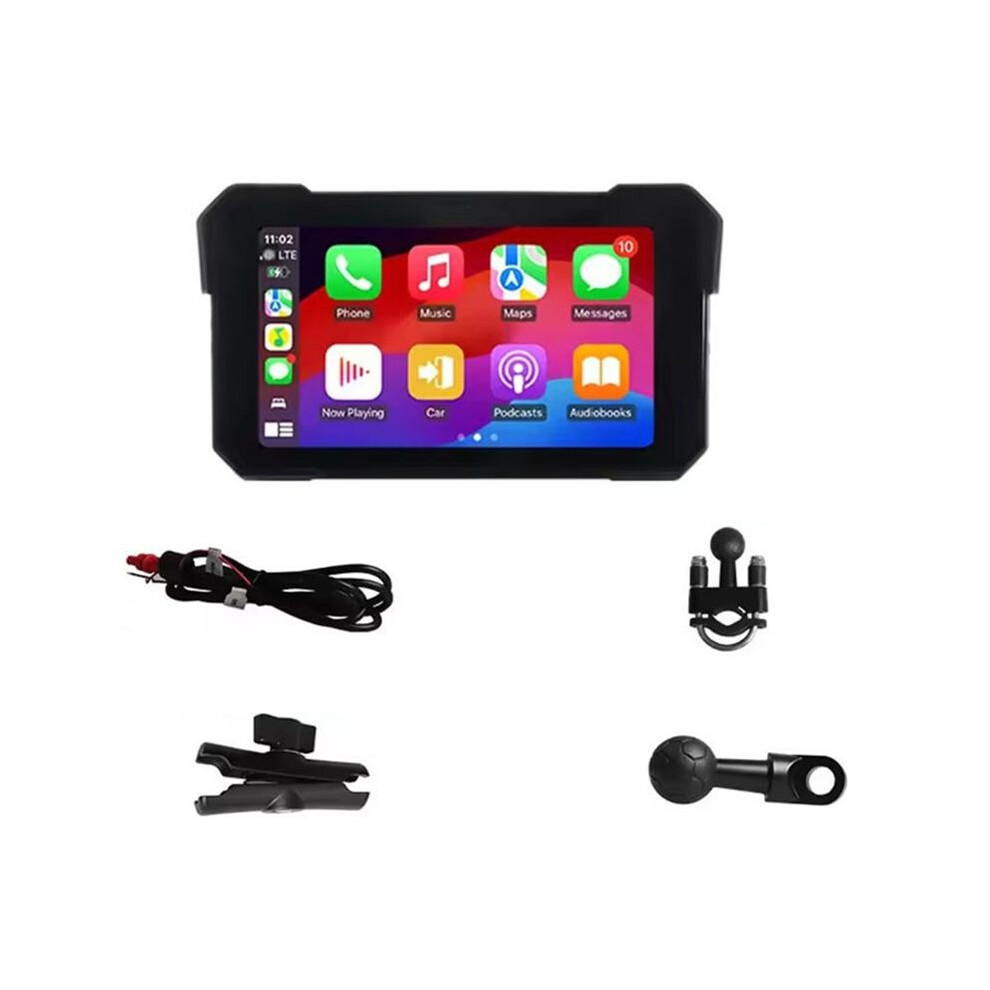 5Inch Motorcycle Portable Navigation Wireless Carplay For Android Auto Multimedia Player Waterproof Display Screen 6134220671932