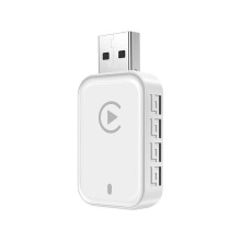 -Box 2-in-1, Kabelloses Carplay, Android Auto-Box, Verkabelt mit Kabellosem Dongle, Automatischer Verbindungsadapter, , Plug-And-