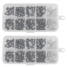 Screws Box Set for 1/10 HSP HPI D90 SRC10 Remote Control RC Car Parts 320pcs