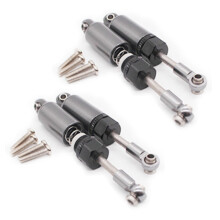 2X for Upgrade Metal Shock Absorbers A959-B A949 A959 A969 A979 1/18 RC Car Parts,Grey