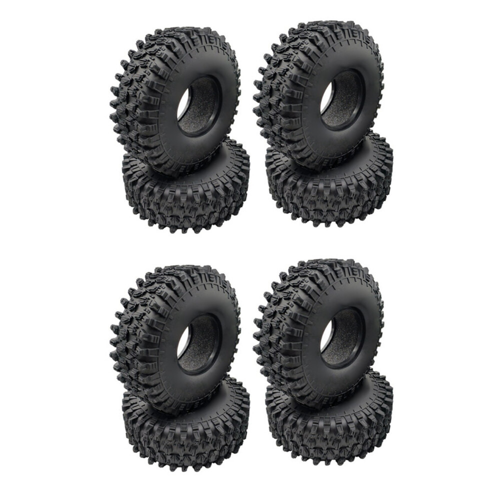 8Pcs 120Mm 1.9 Rubber Rocks Tyres Wheel Tires For 1/10 Rc Rock Crawler Axial Scx10 90046 Axi03007 Trx4 D90 Tf2 4711984265212
