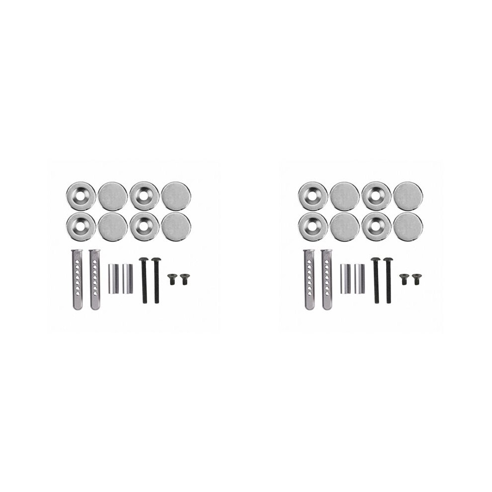 2X Metal Rc Car Body Post Mounts Shell Column With Magnet For 1/10 Rc Crawler Car Axial Scx10 Ii 90046 Upgrade Parts 6134220678191