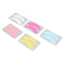 Delfin-Form 5 Stück Augenpads 8 x 2,1 cm W/Y/B/P/R