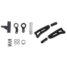 2 Set for 1/8 Zd Racing 9116 9020 9072 Rc Car Parts, 8028 Steering Clutch Componen & 8019 Front Upper Suspension Arm