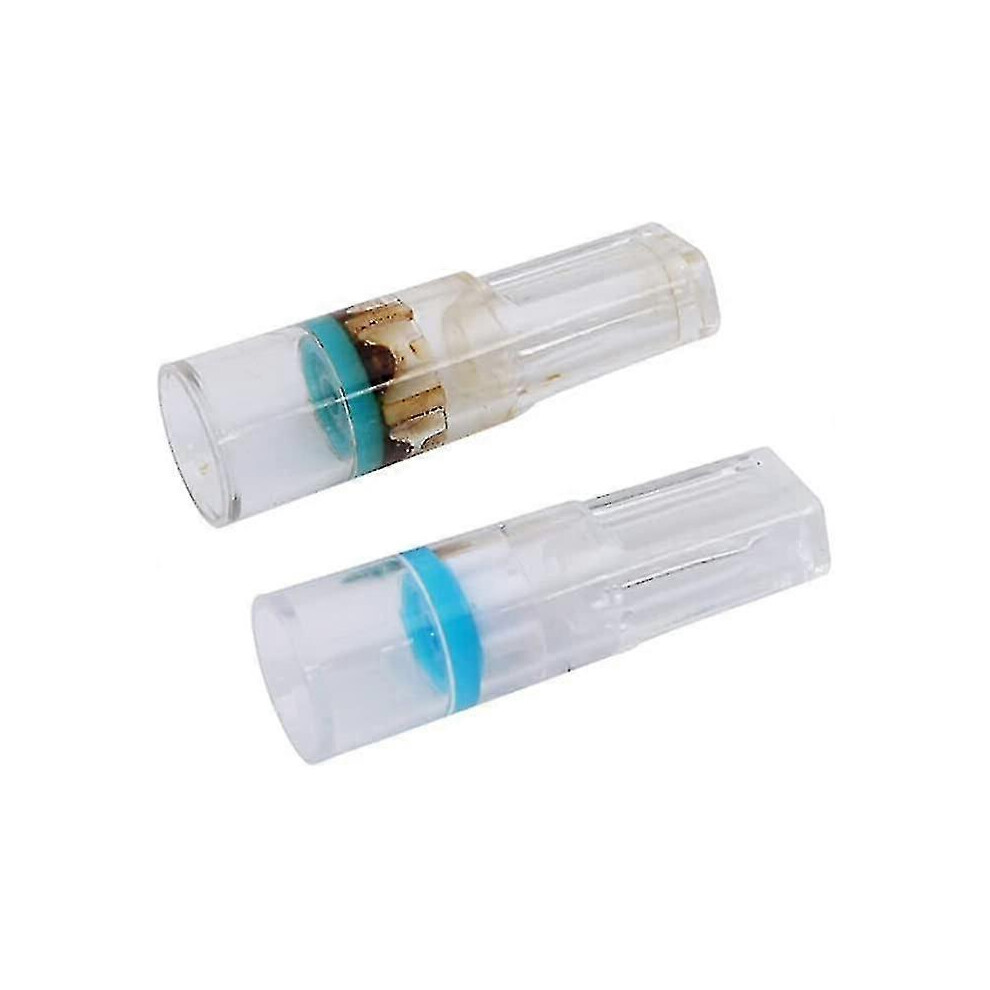 Kikidex (As Show, One Size) Transparent Cigarette Filter Holder, Reduce Tar, Box Of 100