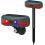 (1Pack) Solar Strobe Infrared Motion Sensor Alarm Detector,LED Flashing Warning Light Outdoor 2