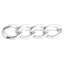 Bouton de fixation boucle de taille réglable épingles à-argent