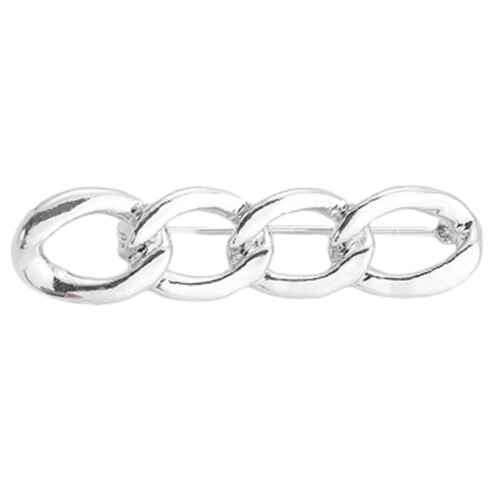 Bouton de fixation boucle de taille réglable épingles à-argent