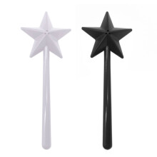 Durables Plastic Salt Sprinklers Set Star Shaped Salt Dispensers