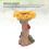 Sonnenblumen Vogelbad Harz Gartendeko 9