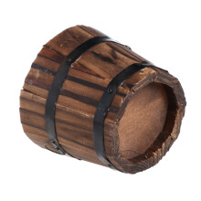 Houten Vaten Plantenbak Emmer Ronde Tuin Planter-groot