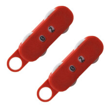 Mehrzweck-Handnähtheke für Häkel-, Strickprojekte,-Rot