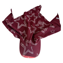 Sport Baseball Cap Zonnehoed Brede rand Sterhoed-wijnrood
