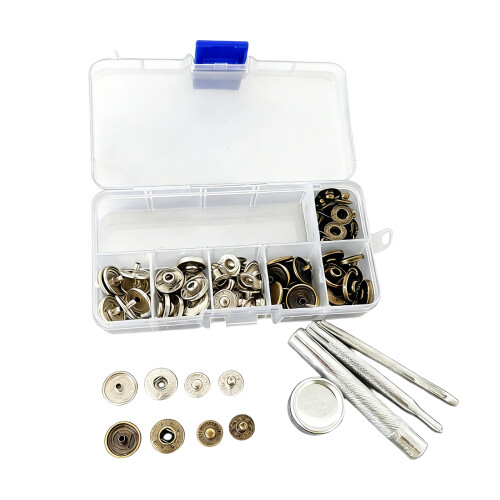Efficient Attachments Collection Press Fasteners Snap Clousre