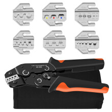 Betrouwbare elektrische draadkrimptang met licht aluminium frame