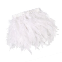Elegante pluimversiering van 2 m lengte, perfect-witmaken 2m