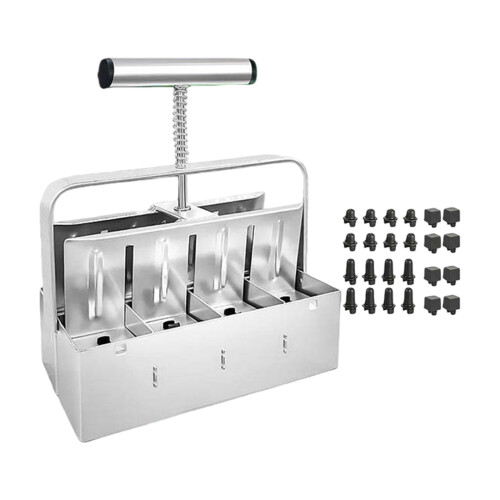 Permanent Two Row Soil Press Designed For Easy Plantlet Transfer