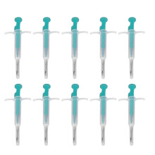 (As show, One size) 10Pcs Animal Microchips 134.2KHz 2.12mm FDX B ISO 11784 11785 Universal RFID Pet Microchip Tag for Livestock Animals Pets