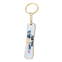Kleine skateboard sleutelhanger sleutelhouder decoratie-type 1