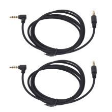 2 pezzi Cavo audio angolare a 3,5 mm da 1,5 m per visori VR