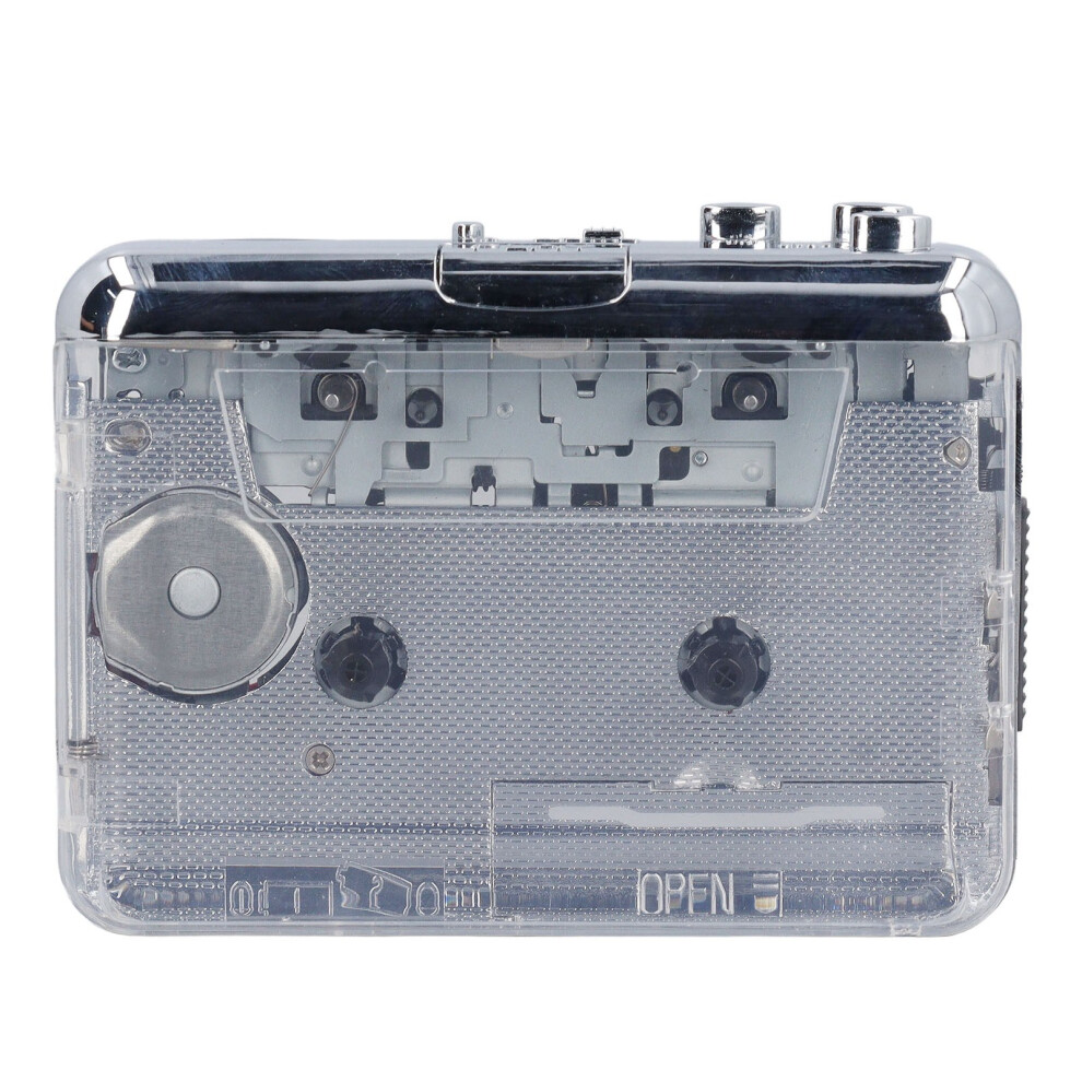 Transparent Tape To Mp3 Player With Earphone, Portable, Abs Material 6951385353936