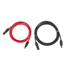 10ft 10AWG Solarmodul-Verlängerungskabel Rot/Schwarz