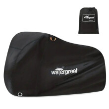 Cubierta de Bicicleta para 1 A 2 Bicicletas, Protector Impermeable para Almacenamiento de Bicicletas Al Aire Libre Lluvia UV Polvo Cubierta de