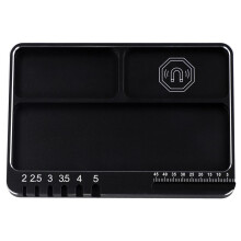 Plateau de Rangement Magnétique en Alliage D'Aluminium pour Voiture et Camion RC, Conteneur de Rangement pour Vis, Pièces Électroniques, Plateau de