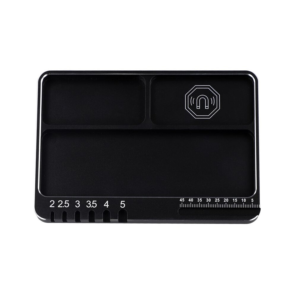 Rc Car Truck Aluminum Alloy Magnetic Screw Tray Storage Container Ring Electronic Parts Screw Organizer Tray 4712989207870
