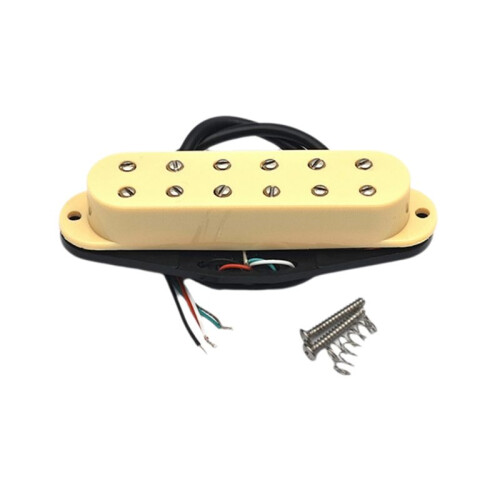 Single Pickup  12 Point Pickup Small Double Track Pickup Four-Core Wire Pickup Yellow 1