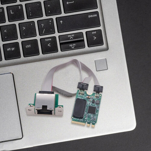 Mini PCIe-Karte 2,5G RJ45 grüner Adapter 2