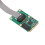 Mini PCIe-Karte 2,5G RJ45 grüner Adapter 14