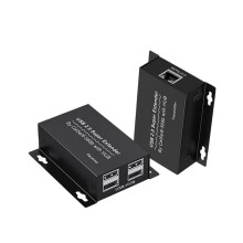 Extender USB 2.0 A RJ45 Ethernet Cat6 da 150 M, Estende La Connessione USB per Webcam, Stampante, Tastiera, Mouse, Touch Screen