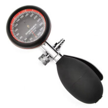Manual Blood Pressure Gauge Pump Meter Inflation Bulb for Medical BP Cuff Arm Aneroid Sphygmomanometer Patient Monitor