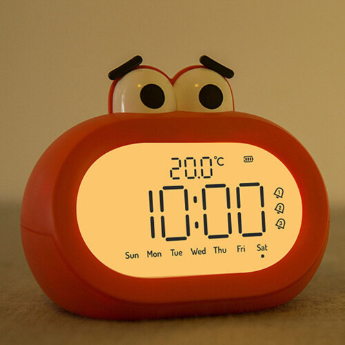 Clog Aláraim do Pháistí Plaisteach Digiteach LED le Solas Oíche 2
