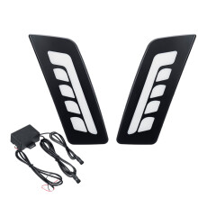 Car Waterproof Led Daytime Running Lights Daylight Fog Lights for Ranger Px T6 Mk1 2011 2012 2013 2014 Car Front Lights