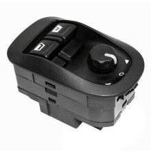 6554.WA Interruptor de Control de Elevalunas EléCtrico para AutomóVil BotóN Elevador de Vidrio para 206 CC 206SW 306 206 Saloon 1993-2016