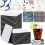 35 Pieces Square Sublimation Coaster Sublimation Blank Cup Mat Blank Rubber Coasters for DIY Home Kitchen Decor 1