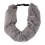 Grey Stuffable Travel Neck Pillow with Adjustable Strap, Soft & Packable 12