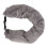 Grey Stuffable Travel Neck Pillow with Adjustable Strap, Soft & Packable 9